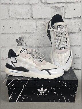 Adidas Nite Jogger Star Wars Sneakers Mens 10 White Boost Shoes